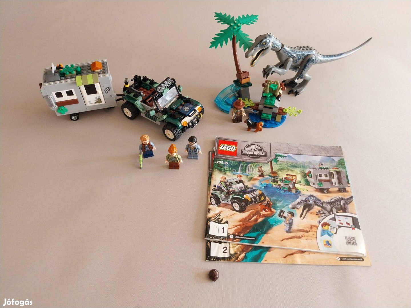 LEGO 75935 Jurassic World Baryonyx Face-Off The Treasure Hunt