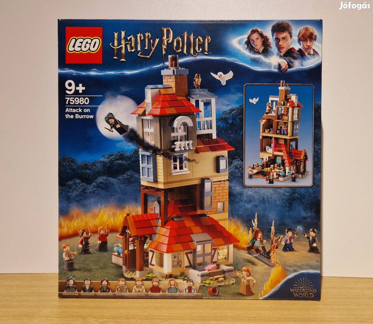 LEGO 75980 Harry Potter - Támadás az Odú ellen bontatlan, új