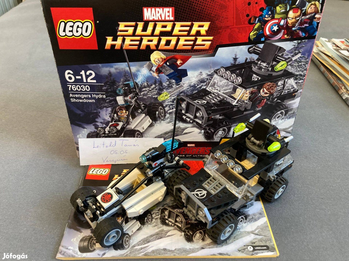 LEGO 76030 Marvel Super Heroes - Bosszúállók - Leszámolás a Hydrával