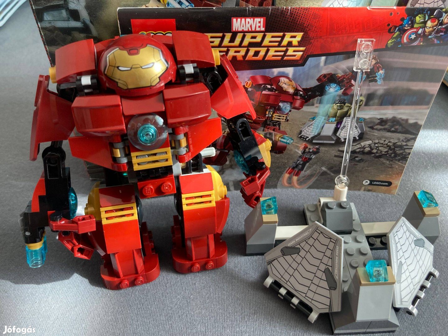 LEGO 76031 Marvel Super Heroes - Bosszúállók - A Hulkirtó ütközése