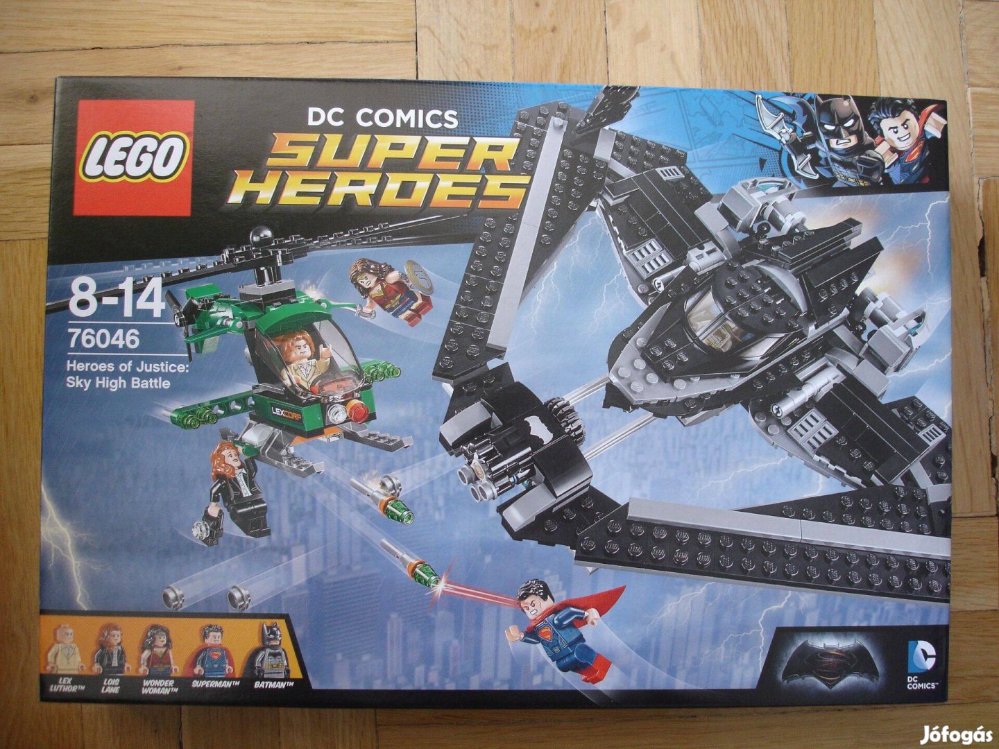 LEGO 76046 Superheroes Az igazság hősei Csata a magasban Új