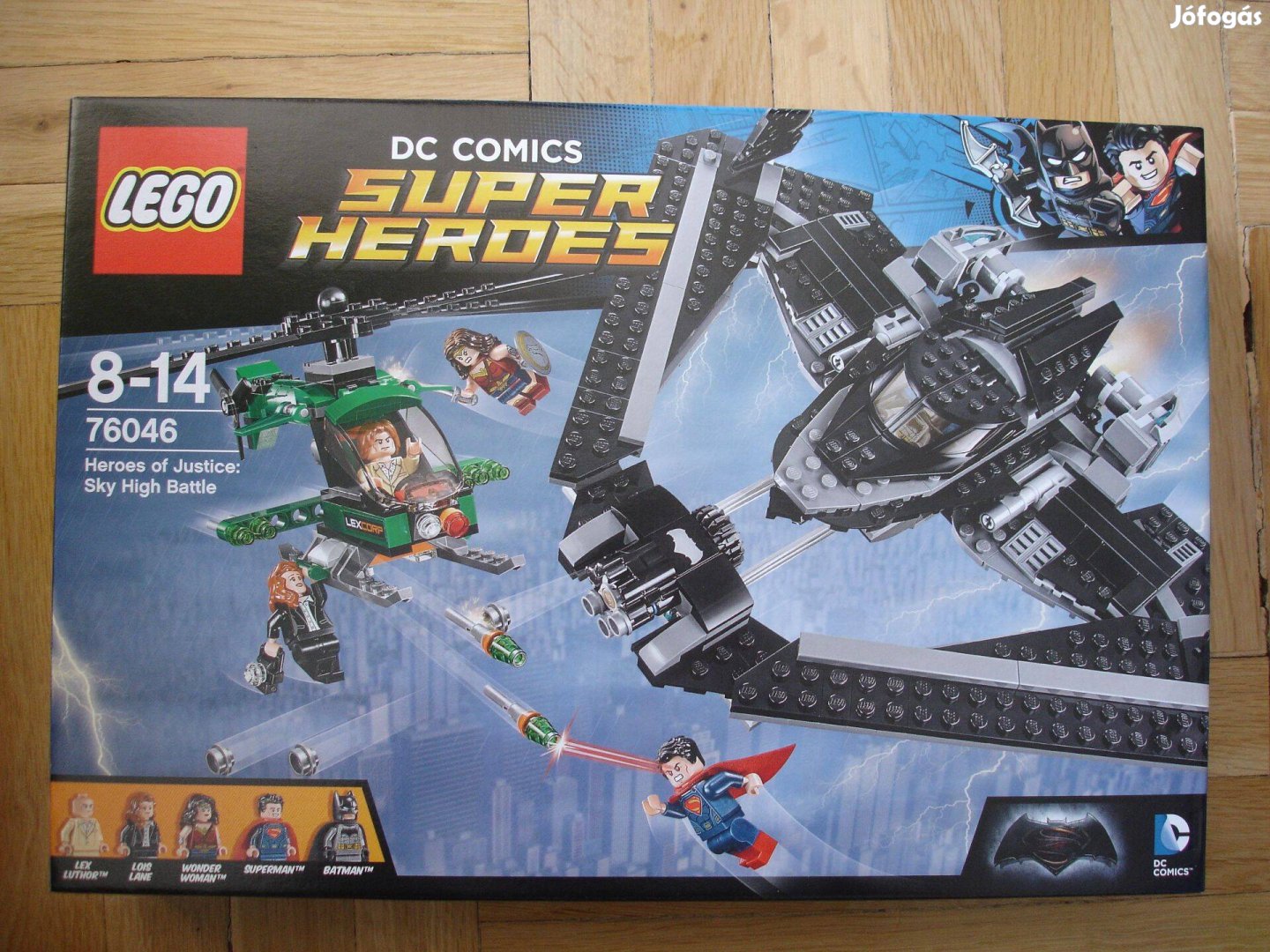 LEGO 76046 Superheroes Az igazság hősei Csata a magasban Új