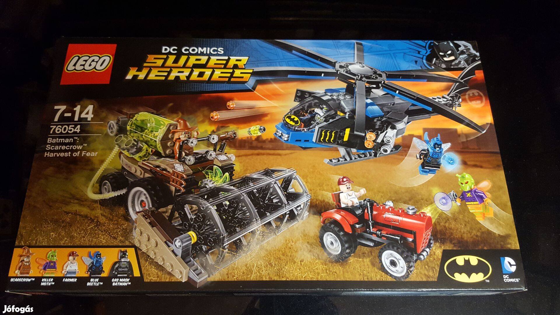 LEGO 76054 DC Comics Super Heroes Madárijesztő félelemaratása Bontatla