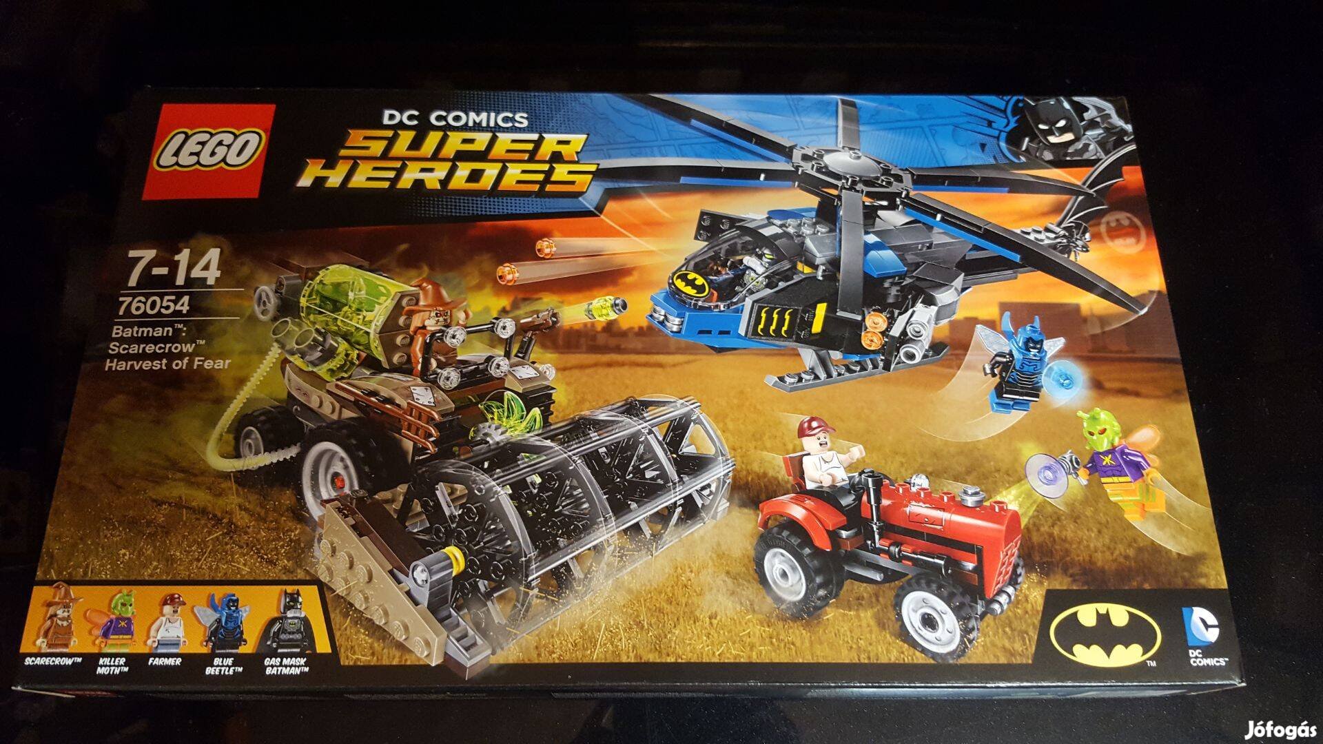 LEGO 76054 DC Comics Super Heroes Madárijesztő félelemaratása Bontatla