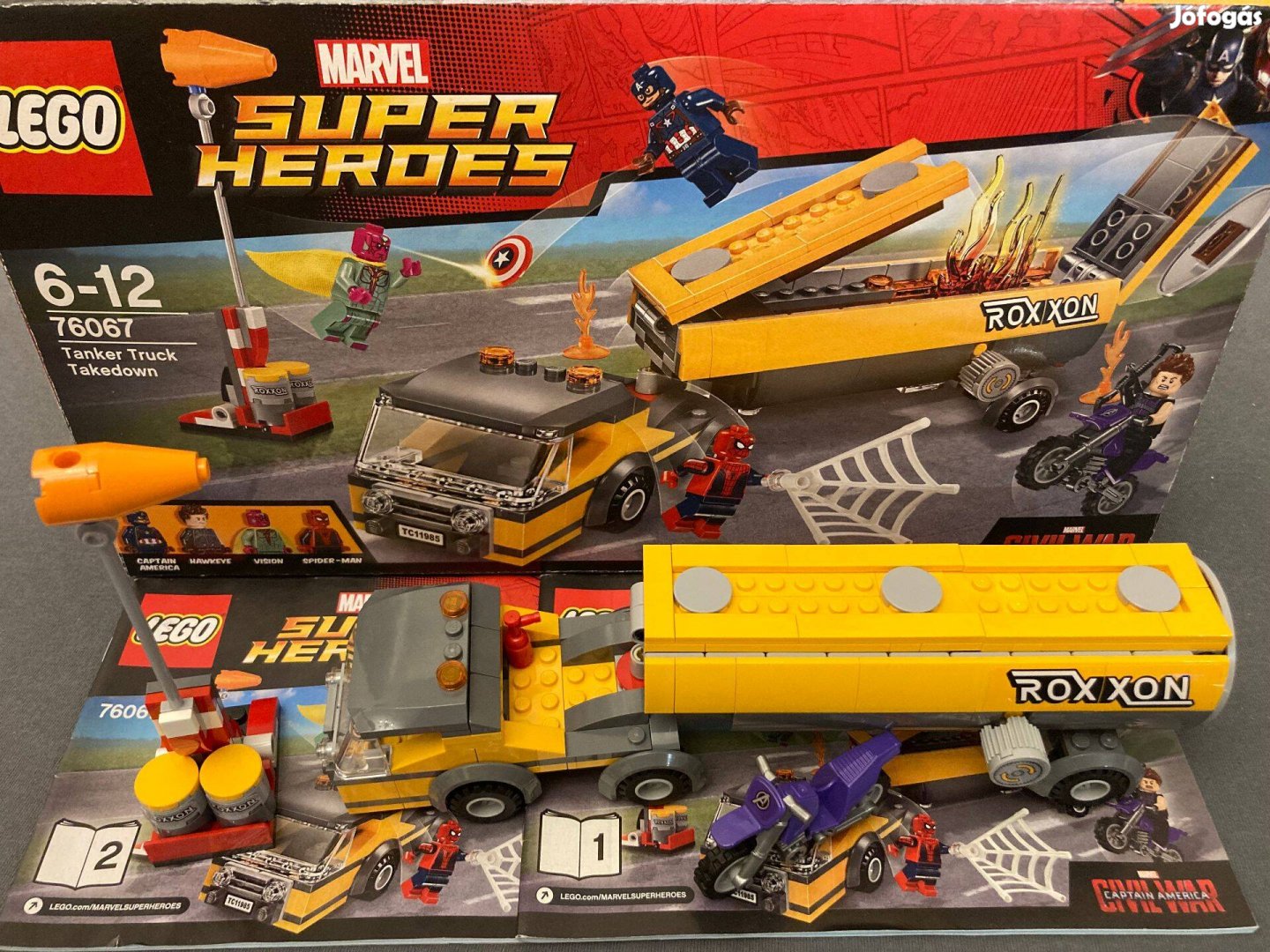 LEGO 76067 Super Heroes - Szétszedhető tartálykocsi