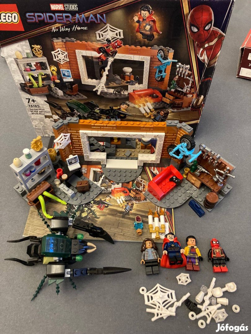LEGO 76185 Super Heroes - Pókember a Sanctum műhelynél