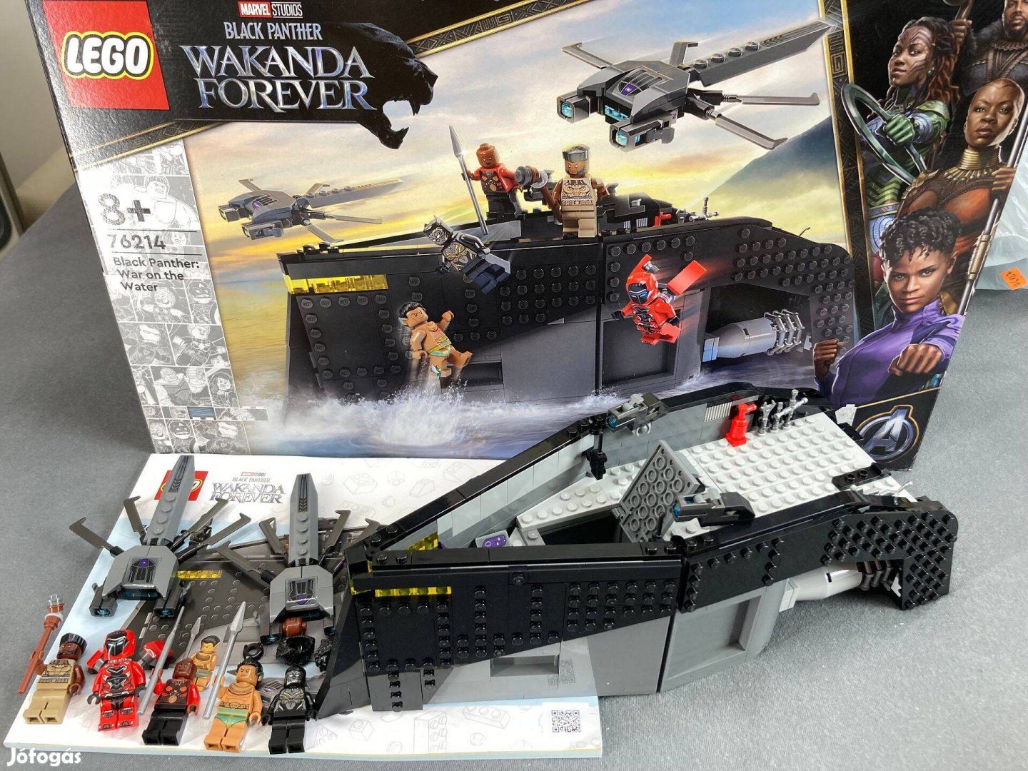 LEGO 76214 Marvel Fekete Párduc Mindörökké Wakanda - Harc a vízen