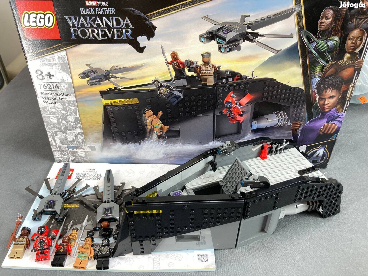 LEGO 76214 Marvel Fekete Párduc Mindörökké Wakanda - Harc a vízen