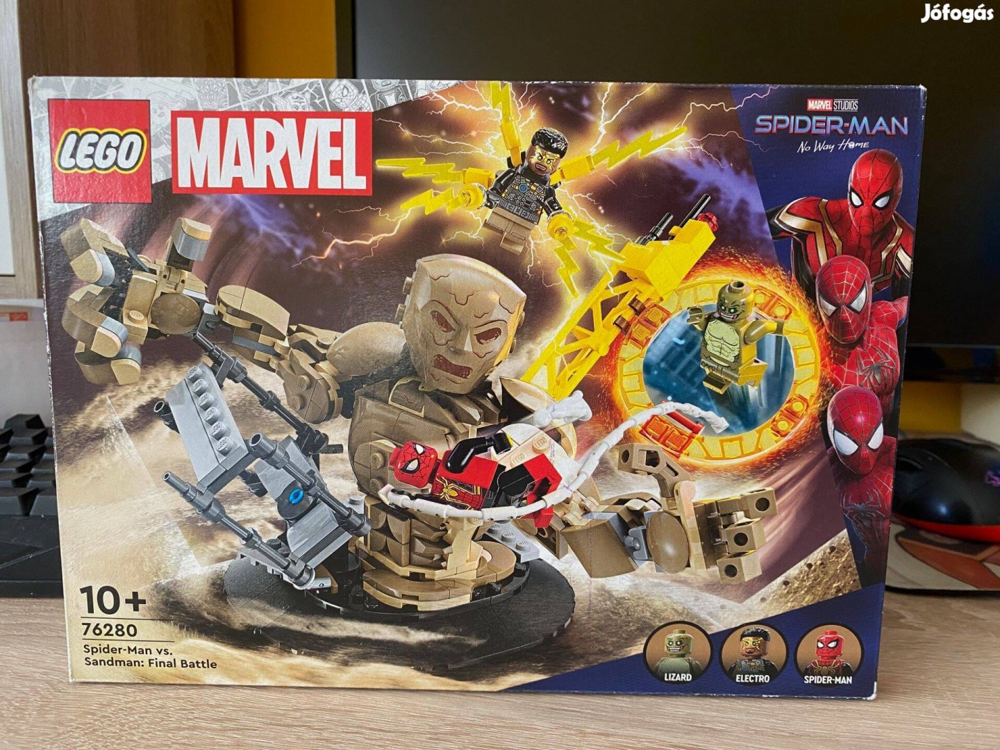 LEGO 76280 Marvel Pókember vs. Homokember A döntő ütközet