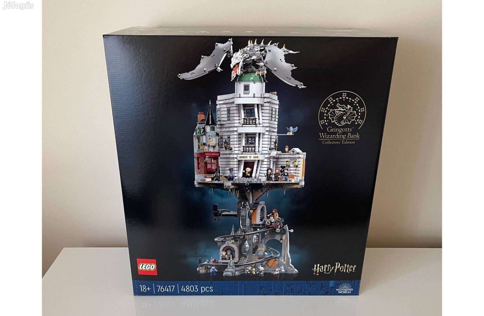 LEGO 76417 - Gringotts a varázslók bankja Új, Bontatlan! +gyári karton