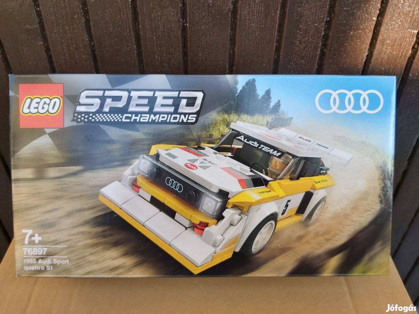 LEGO 76897 Speed Champions 1985 Audi Sport quattro S1 Bontatlan