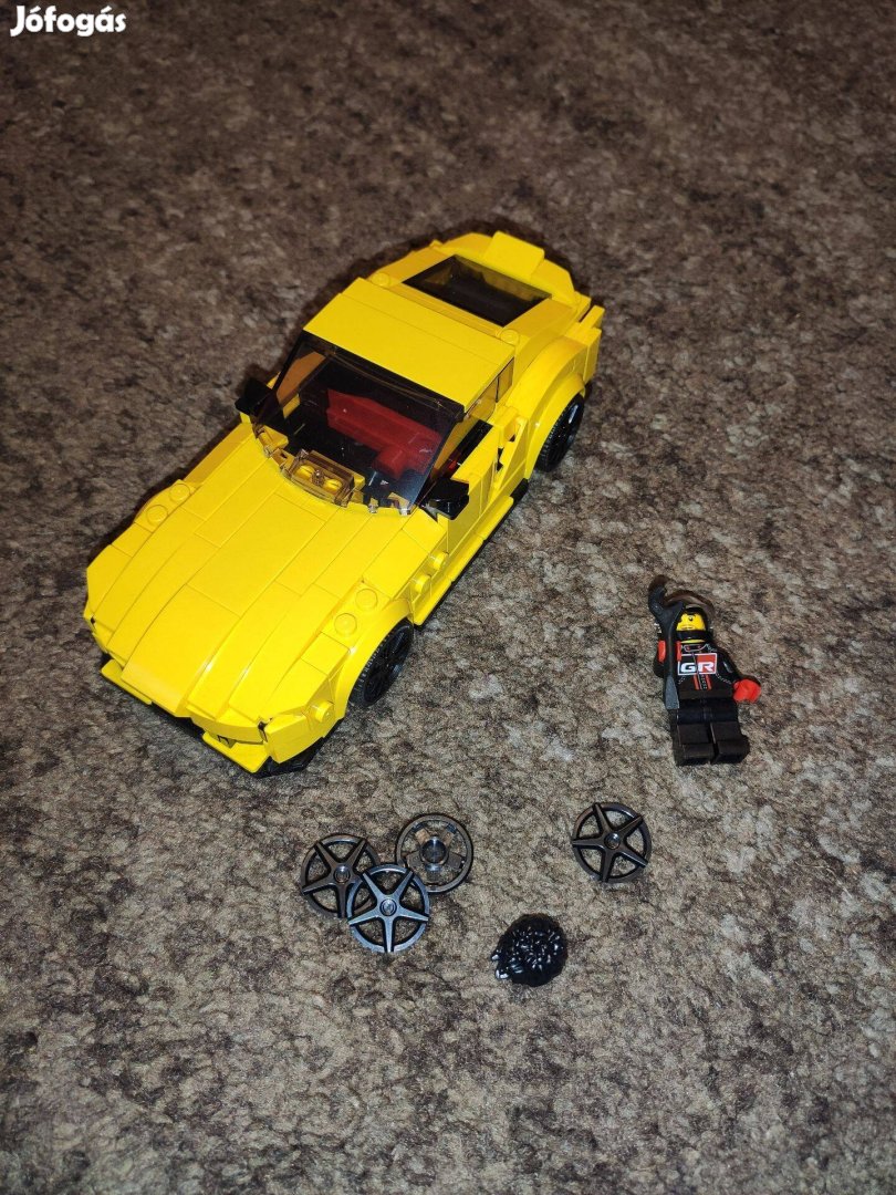 LEGO 76901 Speed Champions -Toyota GR Supra leírással matricák nélkül