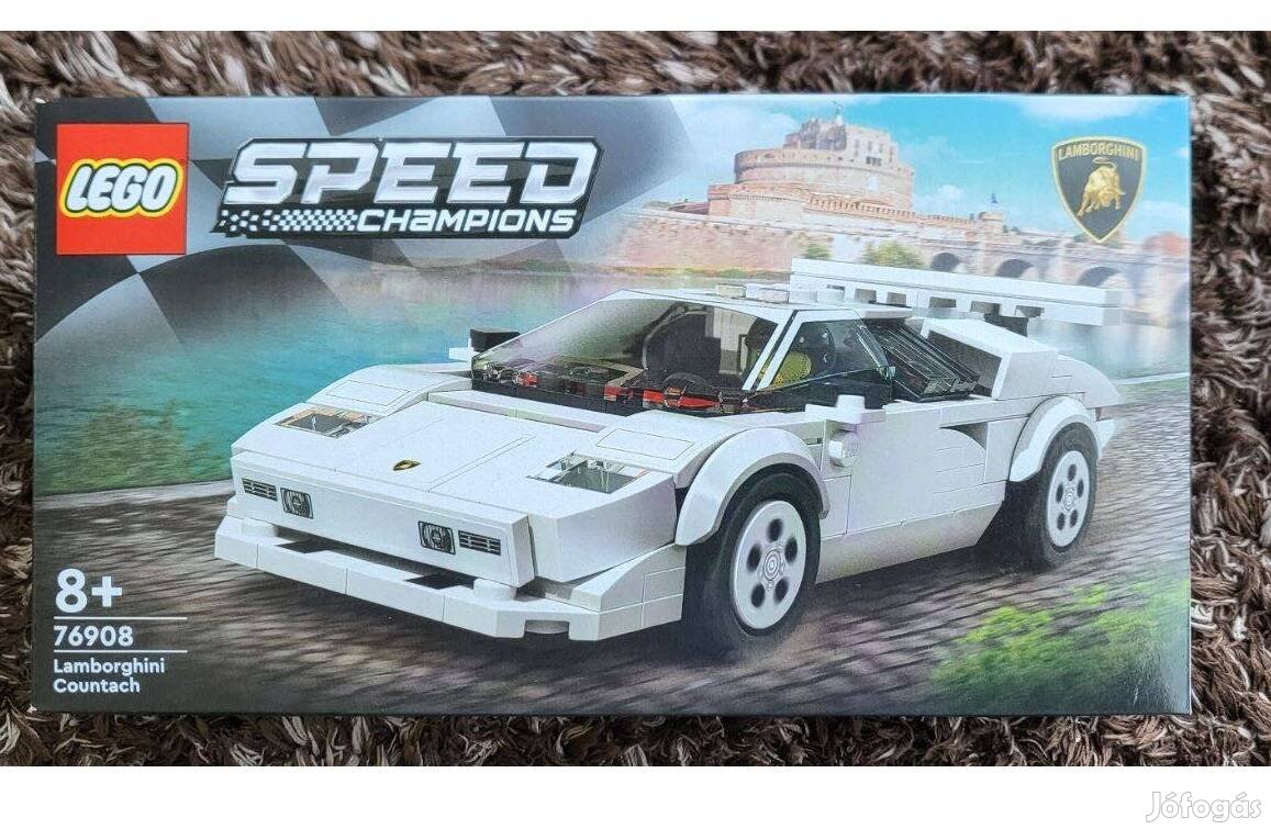 LEGO 76908 Speed Champions - Lamborghini Countach - Új, Hibátlan!