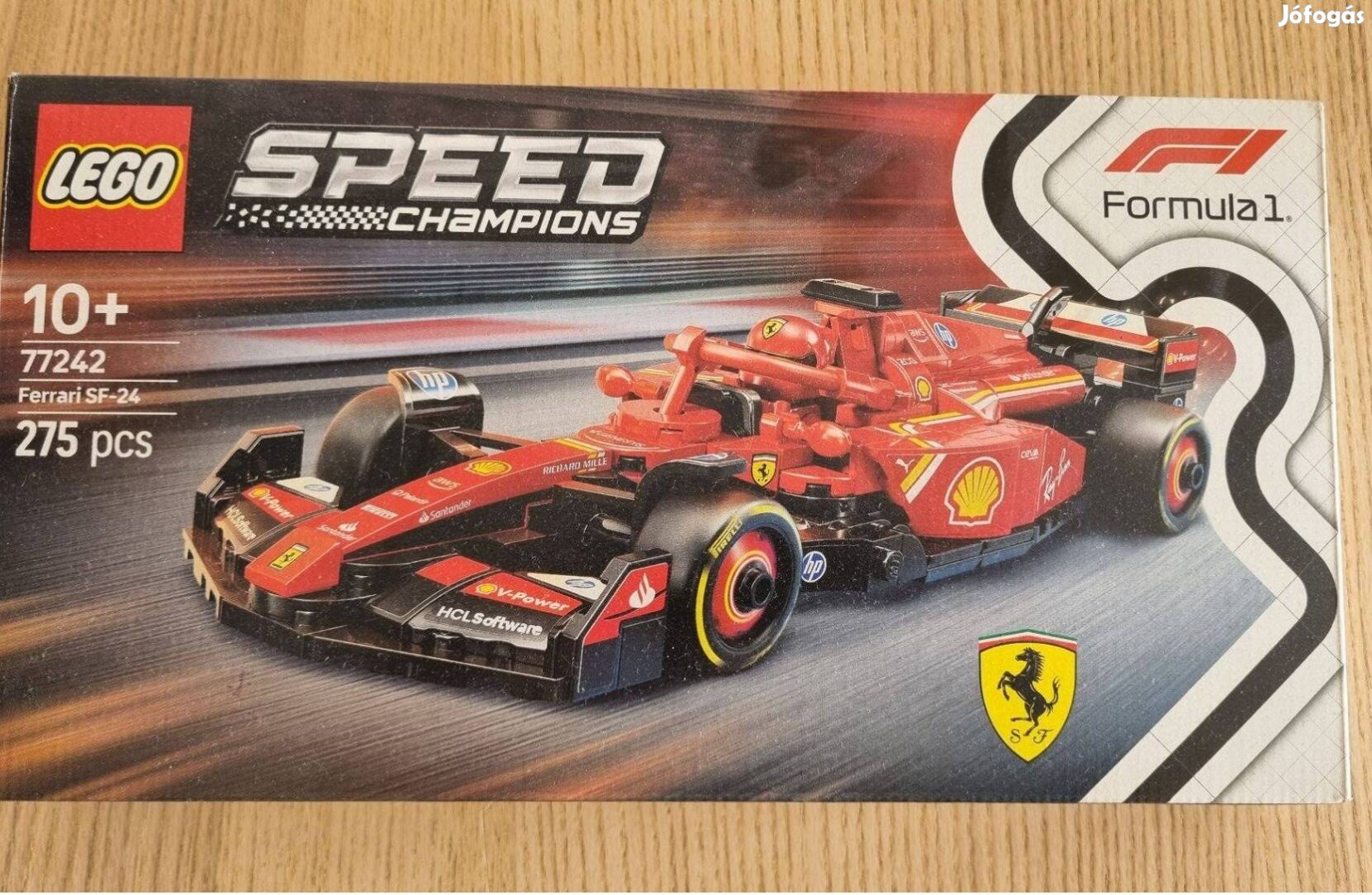 LEGO 77242 Speed Champions Ferrari SF-24 F1 versenyautó