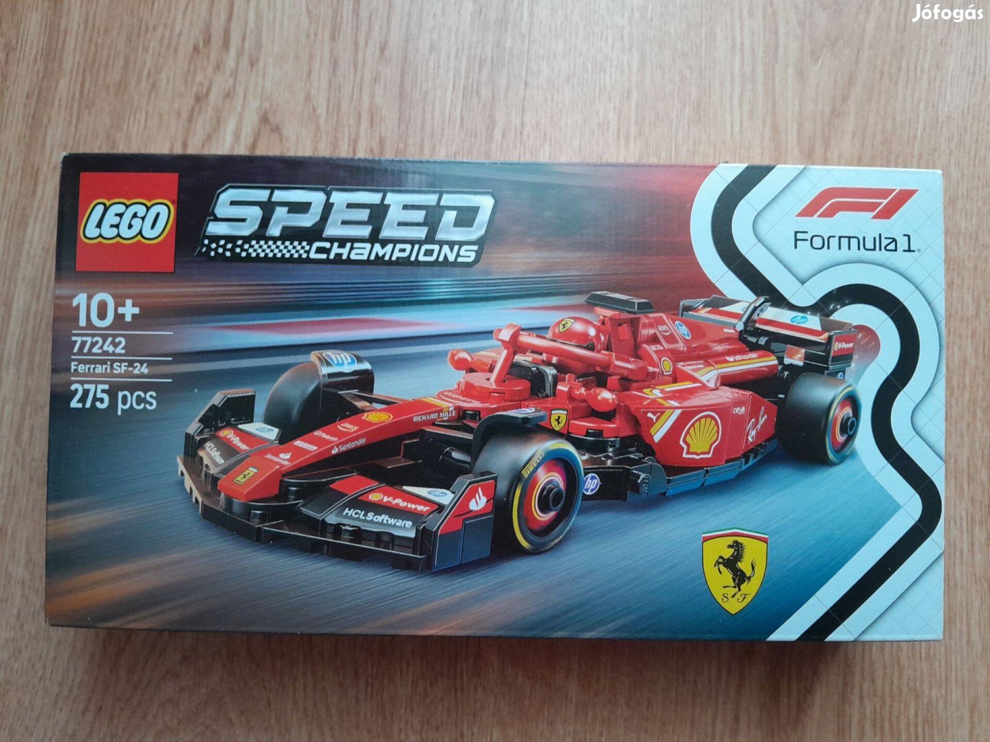 LEGO 77242 Speed Champions Ferrari SF-24 F1 versenyautó