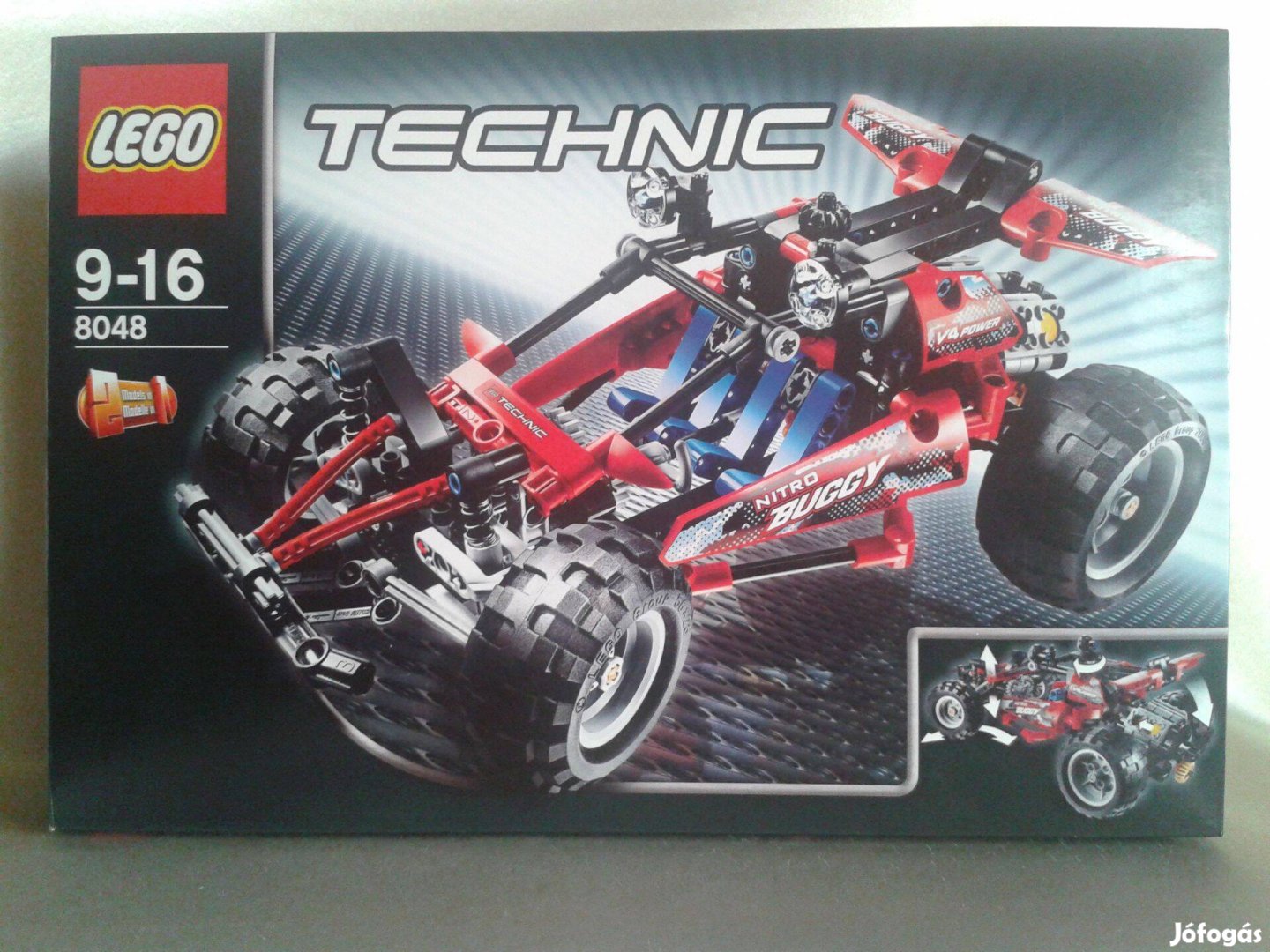 LEGO 8048 - Buggy homokfutó 2in1 - újszerű állapot