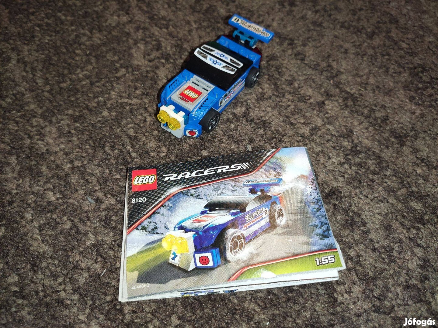 LEGO 8120 Racers - Rally Sprinter leírással hiánytalan 750