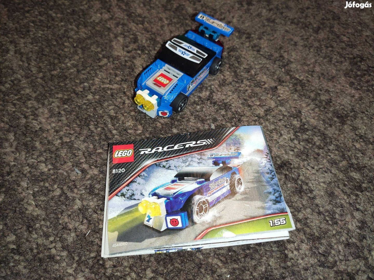 LEGO 8120 Racers - Rally Sprinter leírással hiánytalan 750