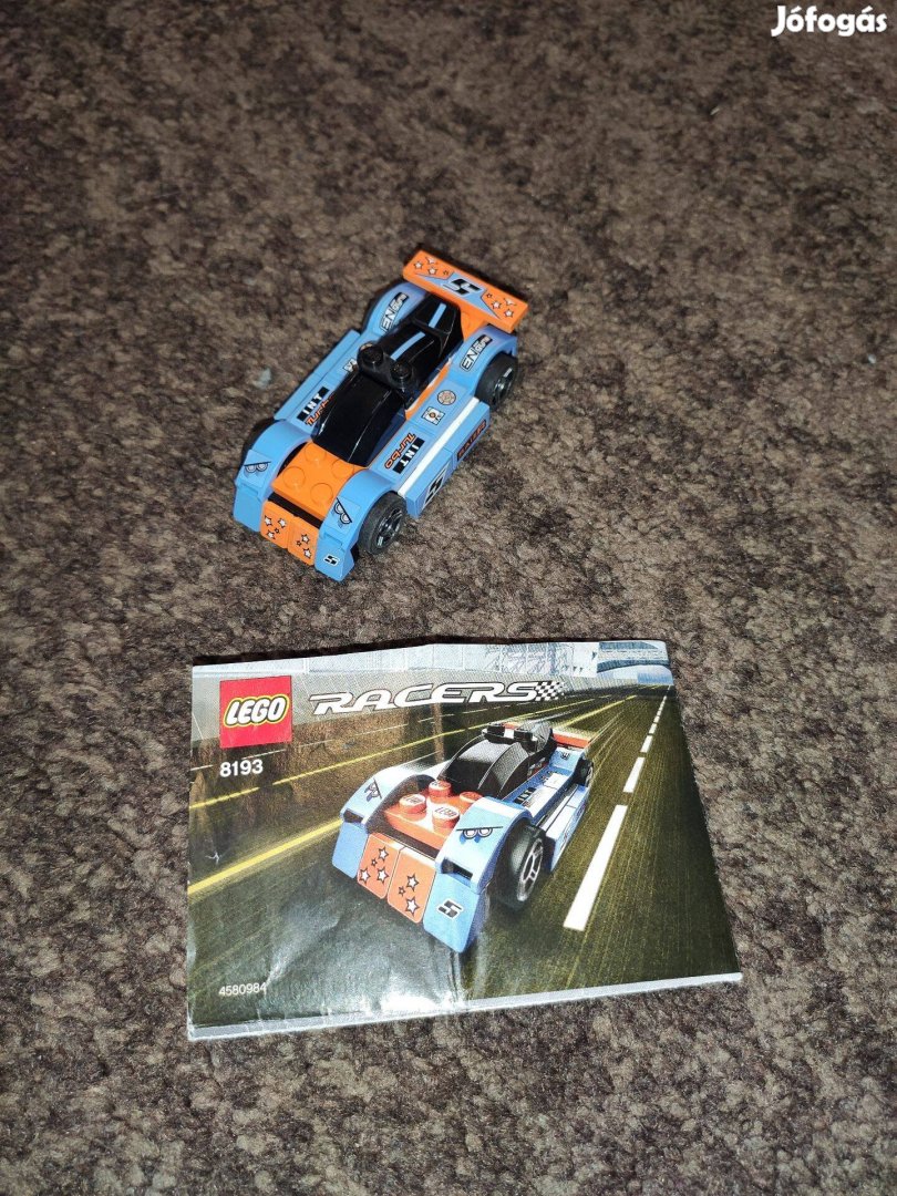 LEGO 8193 Racers - Blue bullet leírással hiánytalan 800