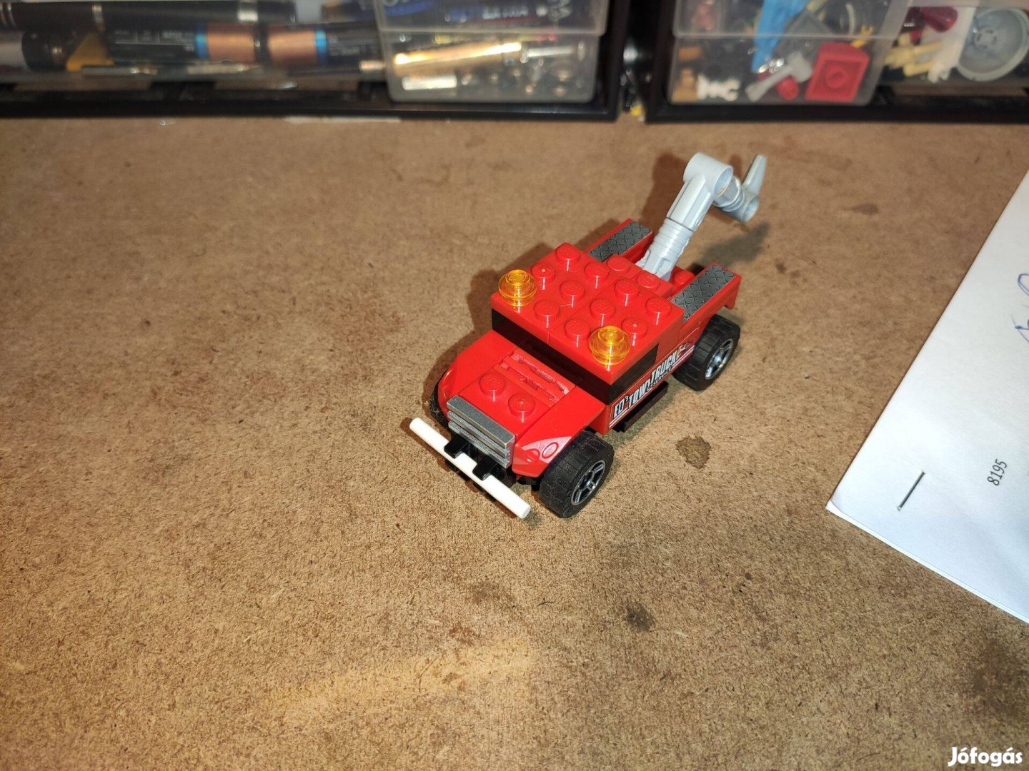 LEGO 8195 Racers - Tiny Turbos - Turbo row nincs leírás hiánytalan 800