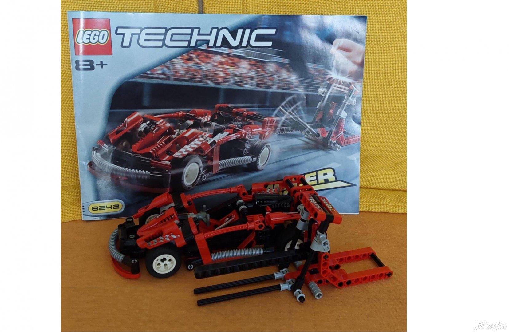 LEGO 8242 Technic Power Racers kocsi autó jármű