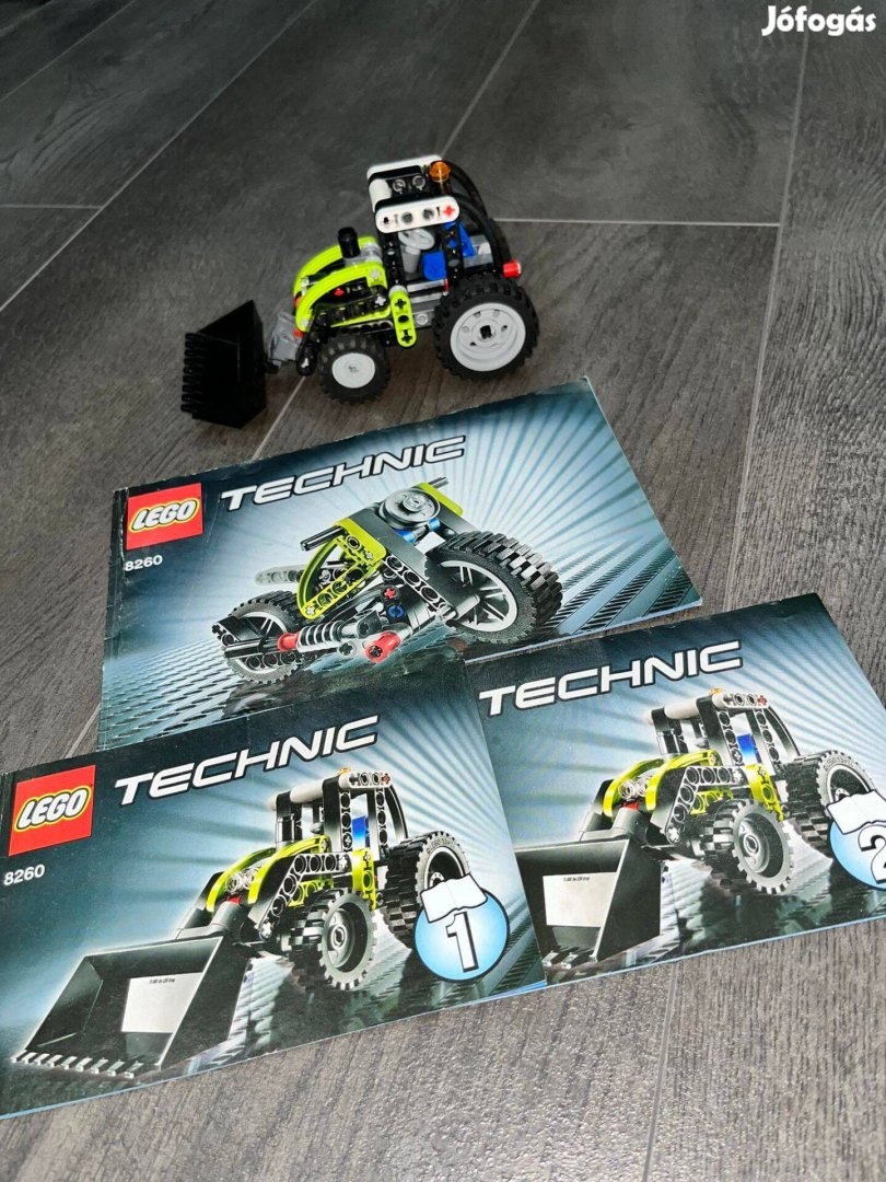 LEGO 8260 Technic - traktor leírással hiánytalan 2000