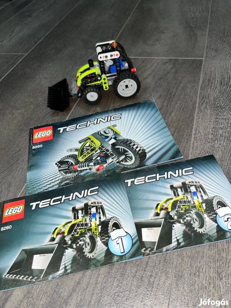 LEGO 8260 Technic - traktor leírással hiánytalan 2500