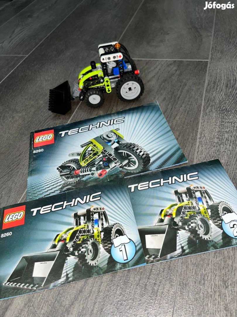 LEGO 8260 Technic - traktor leírással hiánytalan 2500