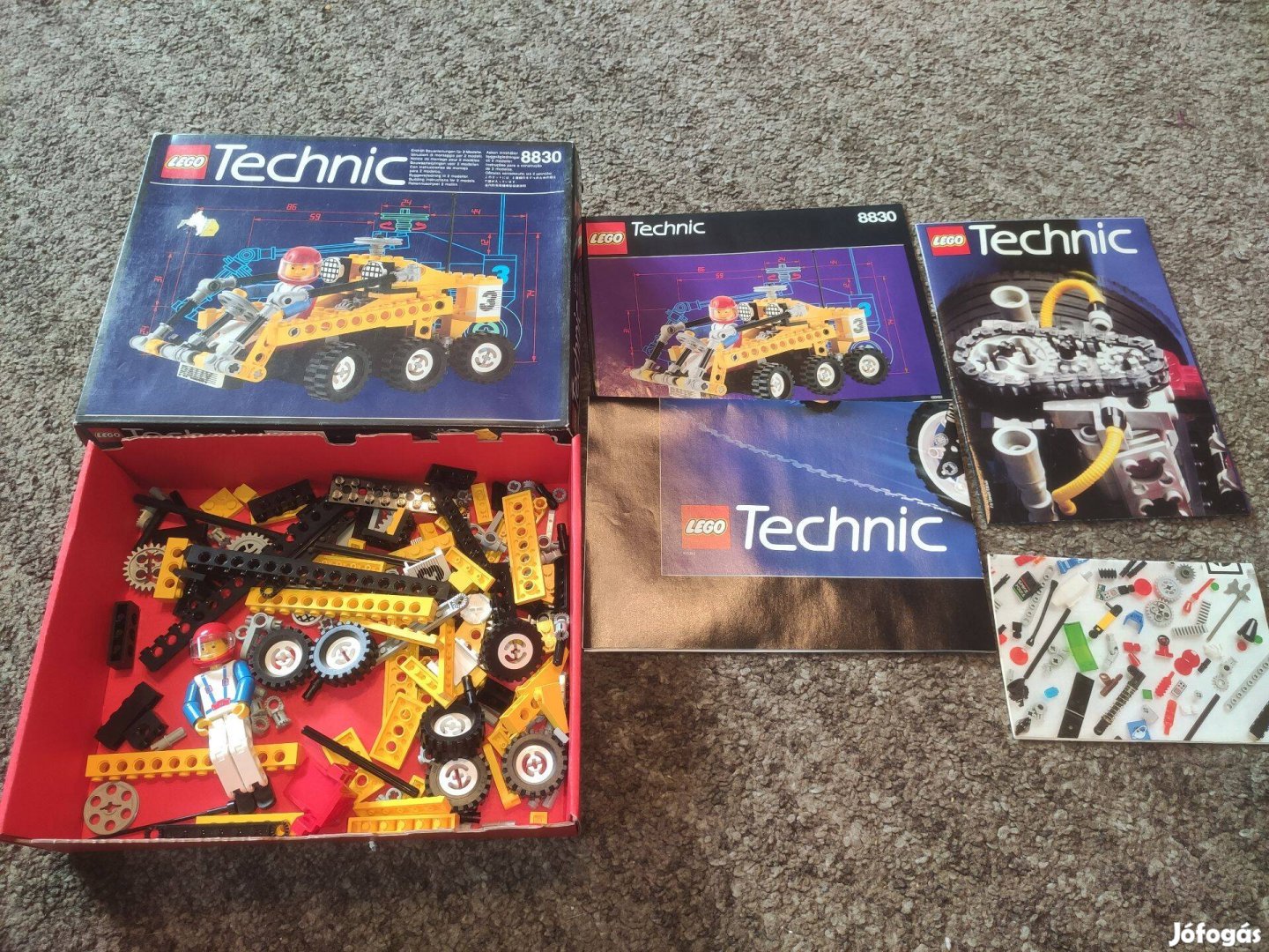 LEGO 8830 Technic - Model Race - Rally 6-Wheeler (Moon Buggy) doboz, l