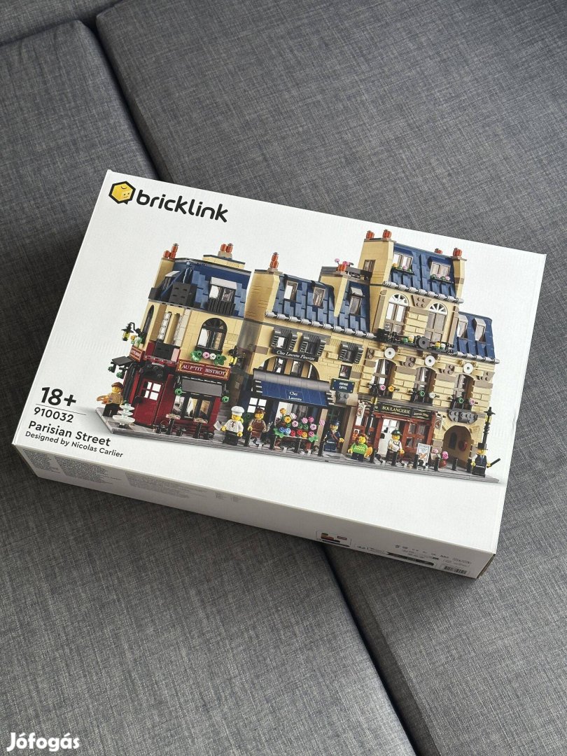 LEGO 910032 Bricklink, Parisian Street - új, bontatlan