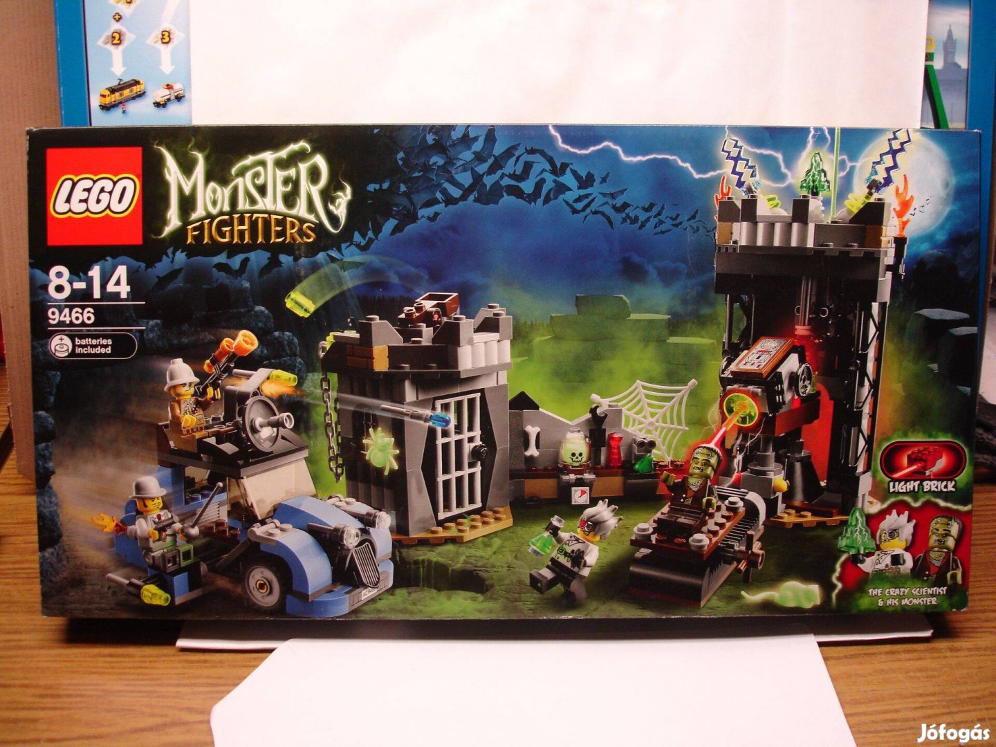 LEGO 9466 Monster Fighters Az őrült professzor és szörnyeteg Bontatlan