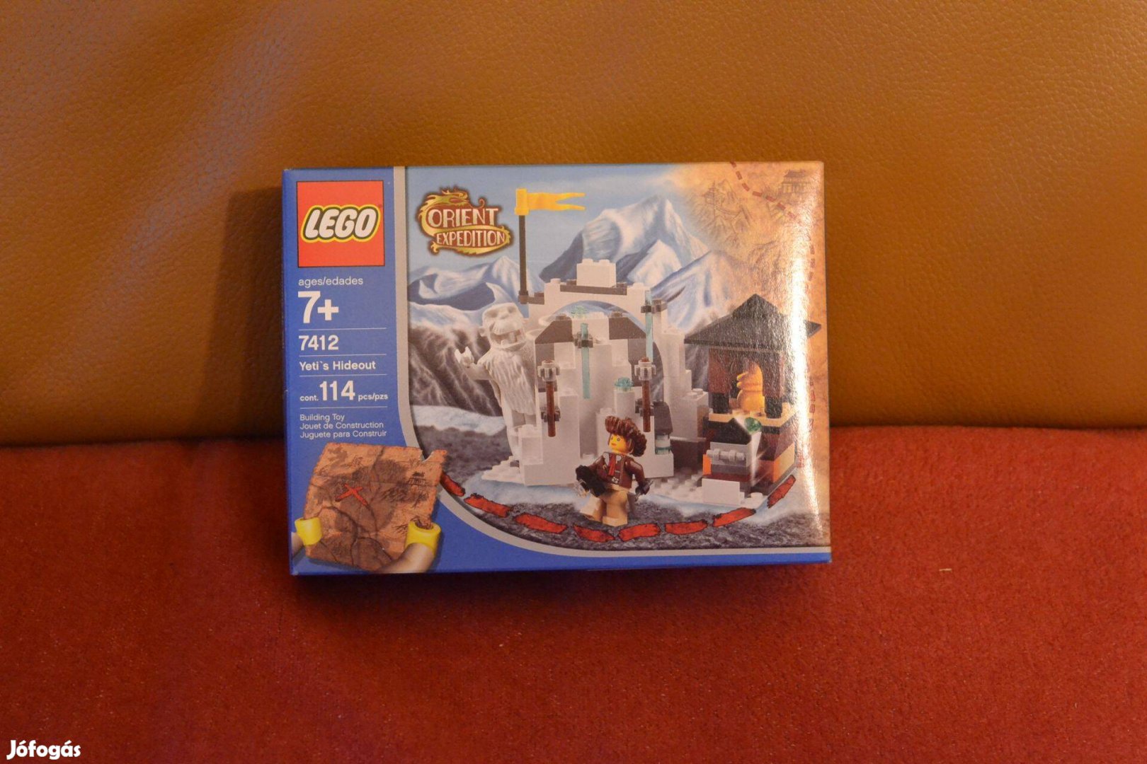 LEGO Adventurers 7412 Yeti's Hideout bontatlan, új