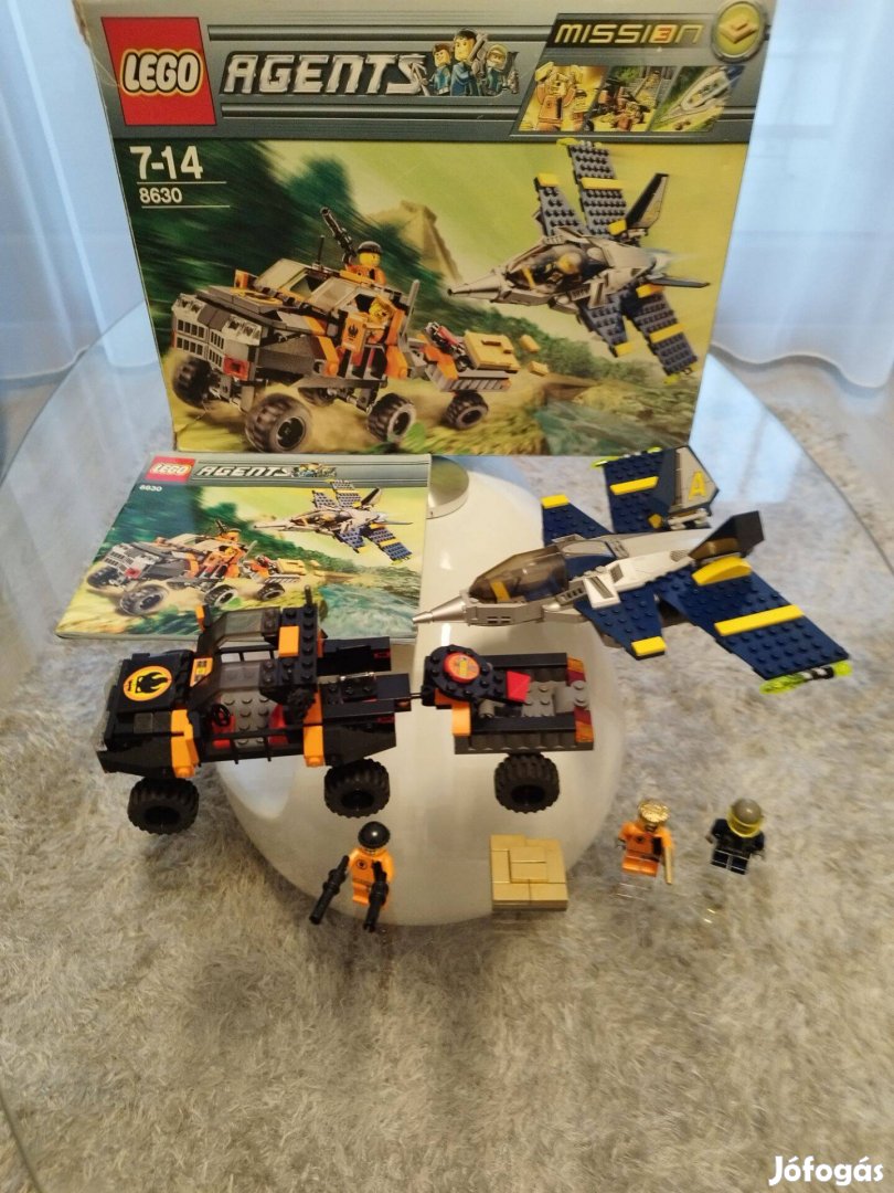 LEGO Agents - 3. küldetés: Hajsza az arany után (8630)