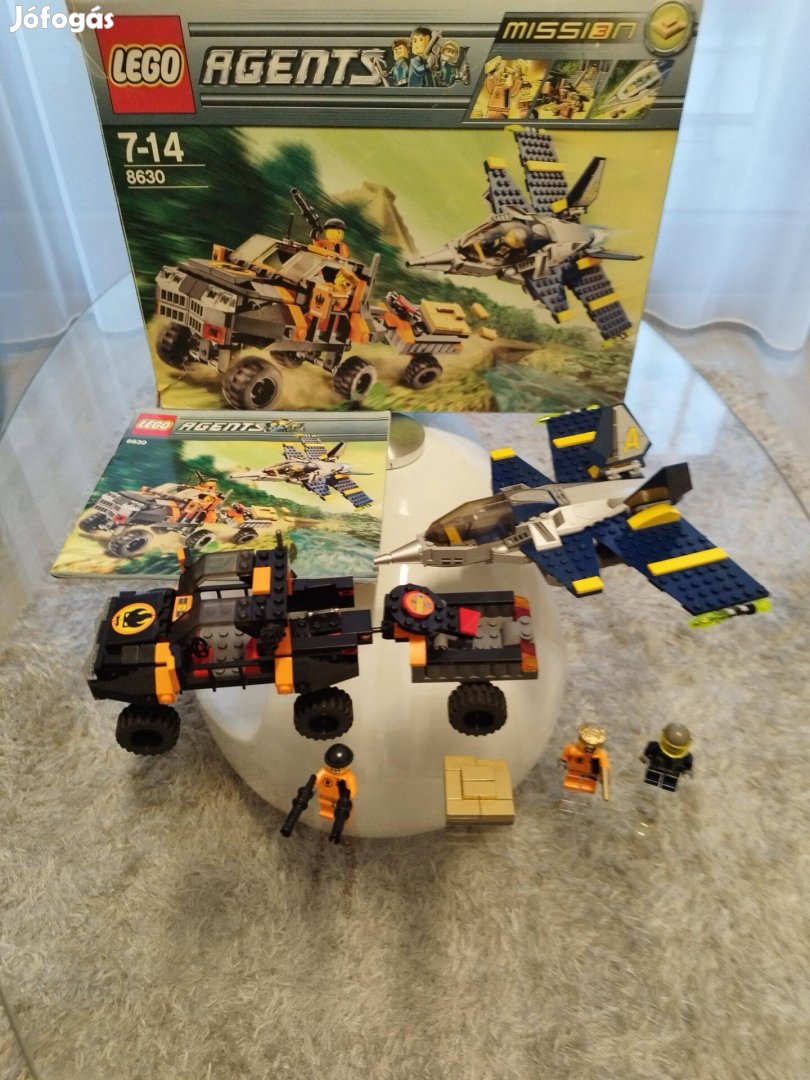 LEGO Agents - 3. küldetés: Hajsza az arany után (8630)