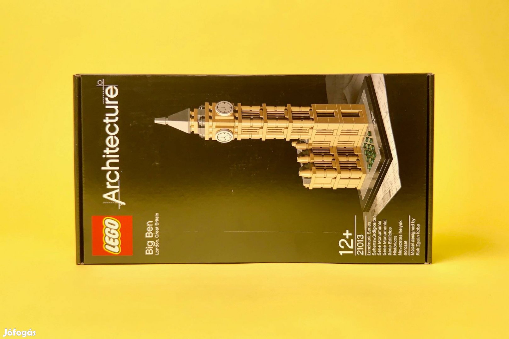 LEGO Architecture 21013 Big Ben, Új, Bontatlan