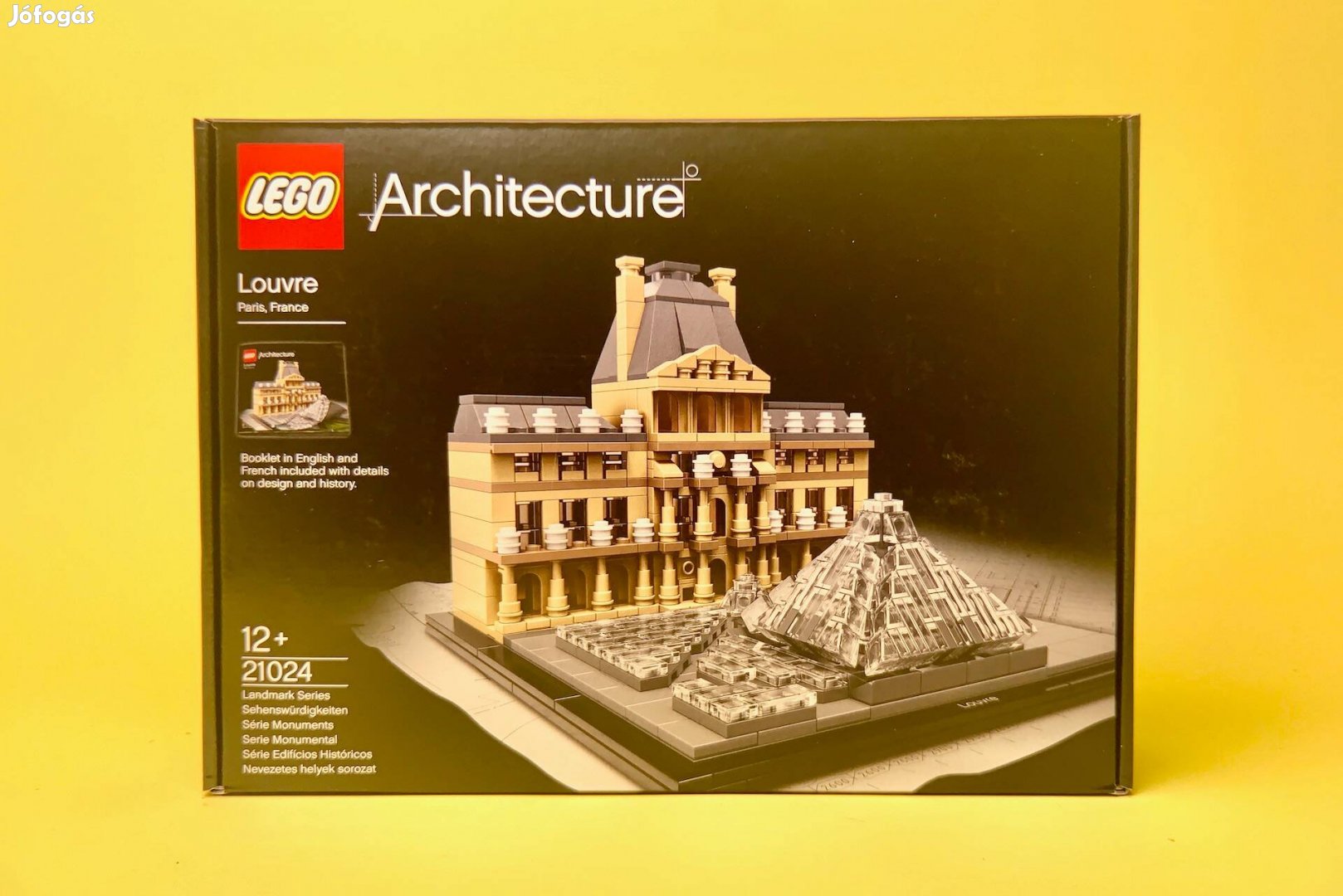 LEGO Architecture 21024 Louvre, Új, Bontatlan