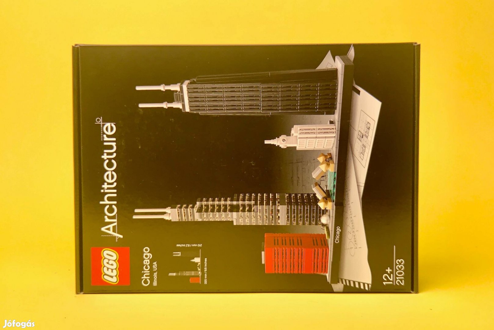 LEGO Architecture 21033 Chicago, Uj, Bontatlan