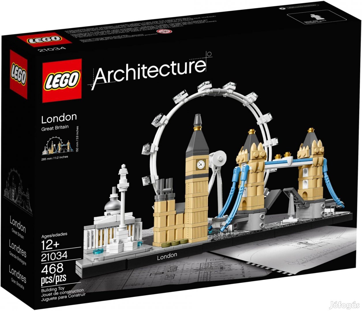 LEGO Architecture 21034 London bontatlan, új