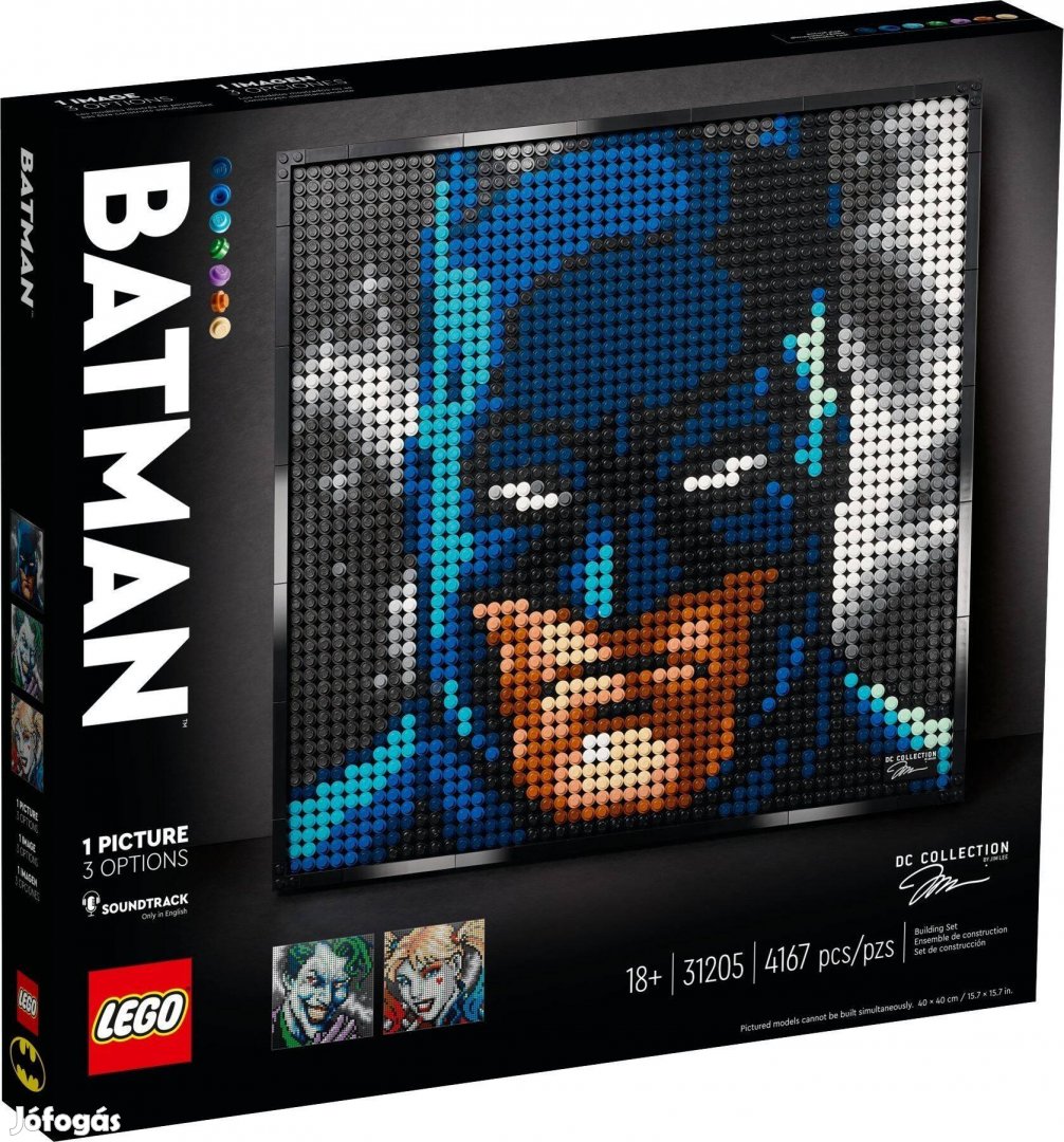 LEGO Art 31205 Jim Lee Batman gyűjtemény