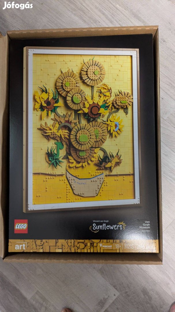 LEGO Art - Vincent van Gogh Napraforgók (31215) Új, Bontatlan!