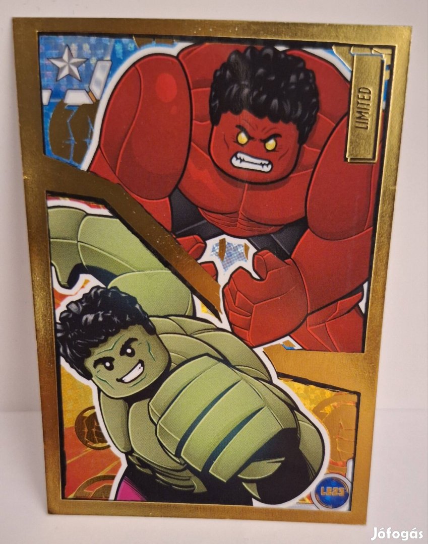 LEGO Avengers Trading Card Collection LE23 Comic Hulk vs Red-Hulk