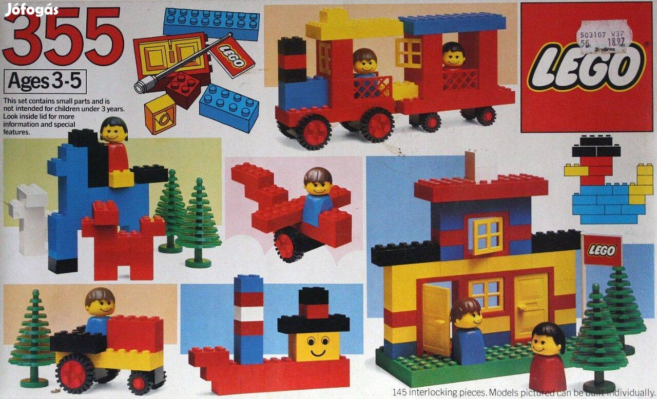 LEGO Basic 355-2 Universal Building Set új, bontatlan