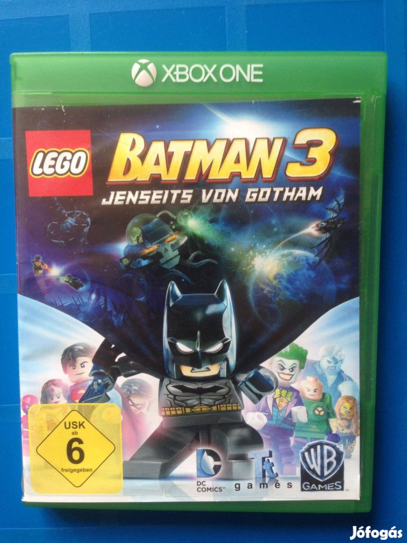 LEGO Batman 3 xbox one-series x játék,eladó-csere"