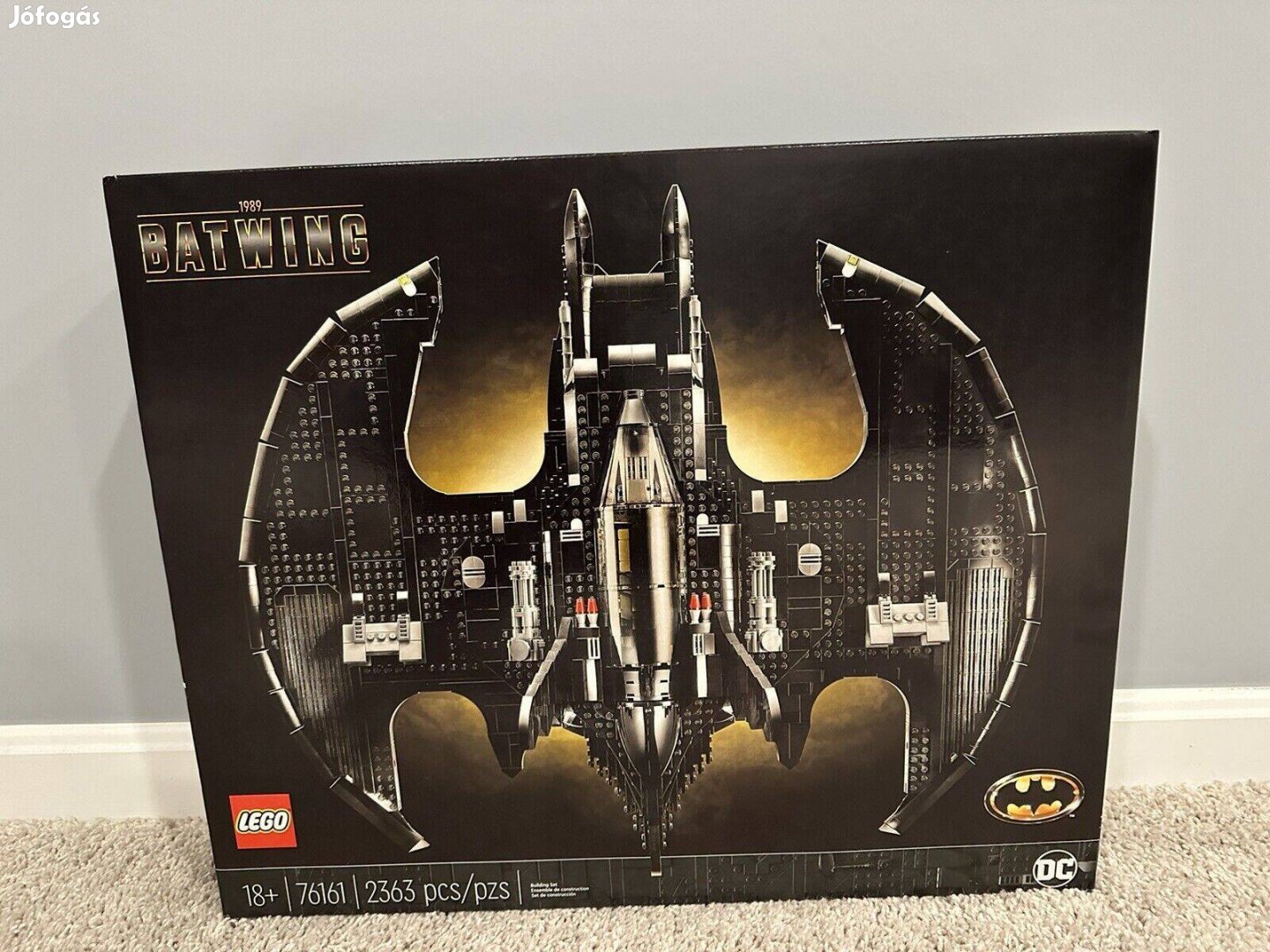 LEGO Batman 76161 - Denevérszárny 1989 Batwing új, bontatlan