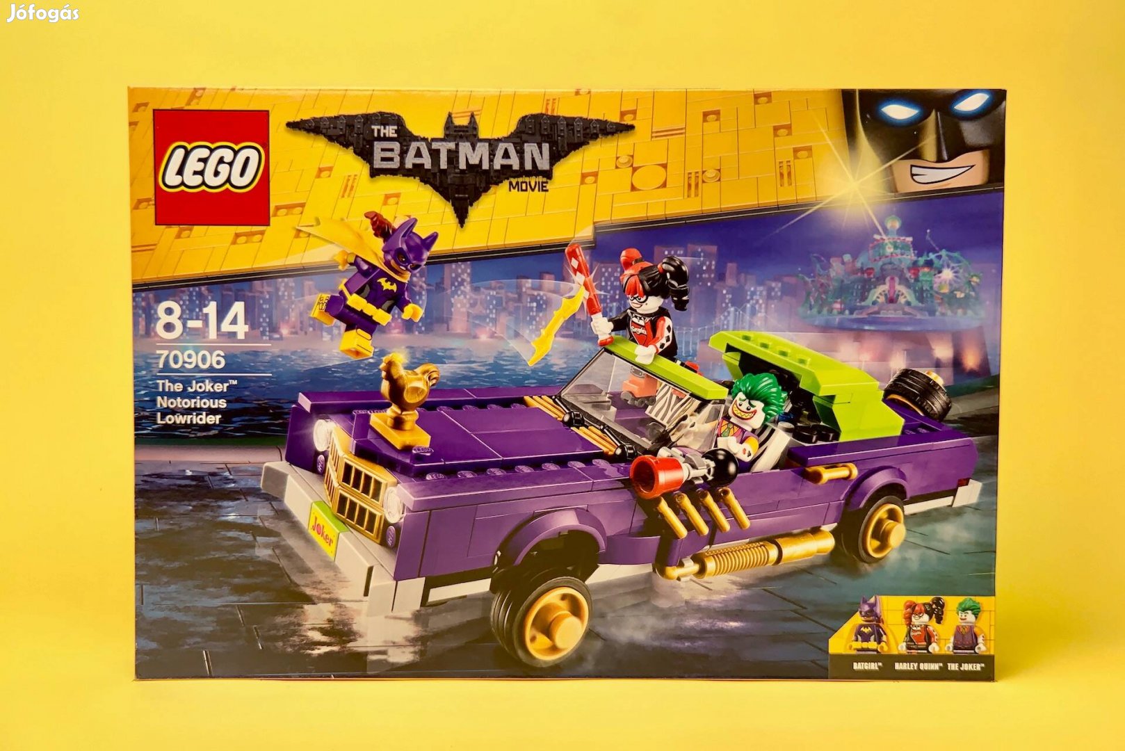 LEGO Batman Movie 70906 The Joker Notorious Lowrider, Uj, Bontatlan
