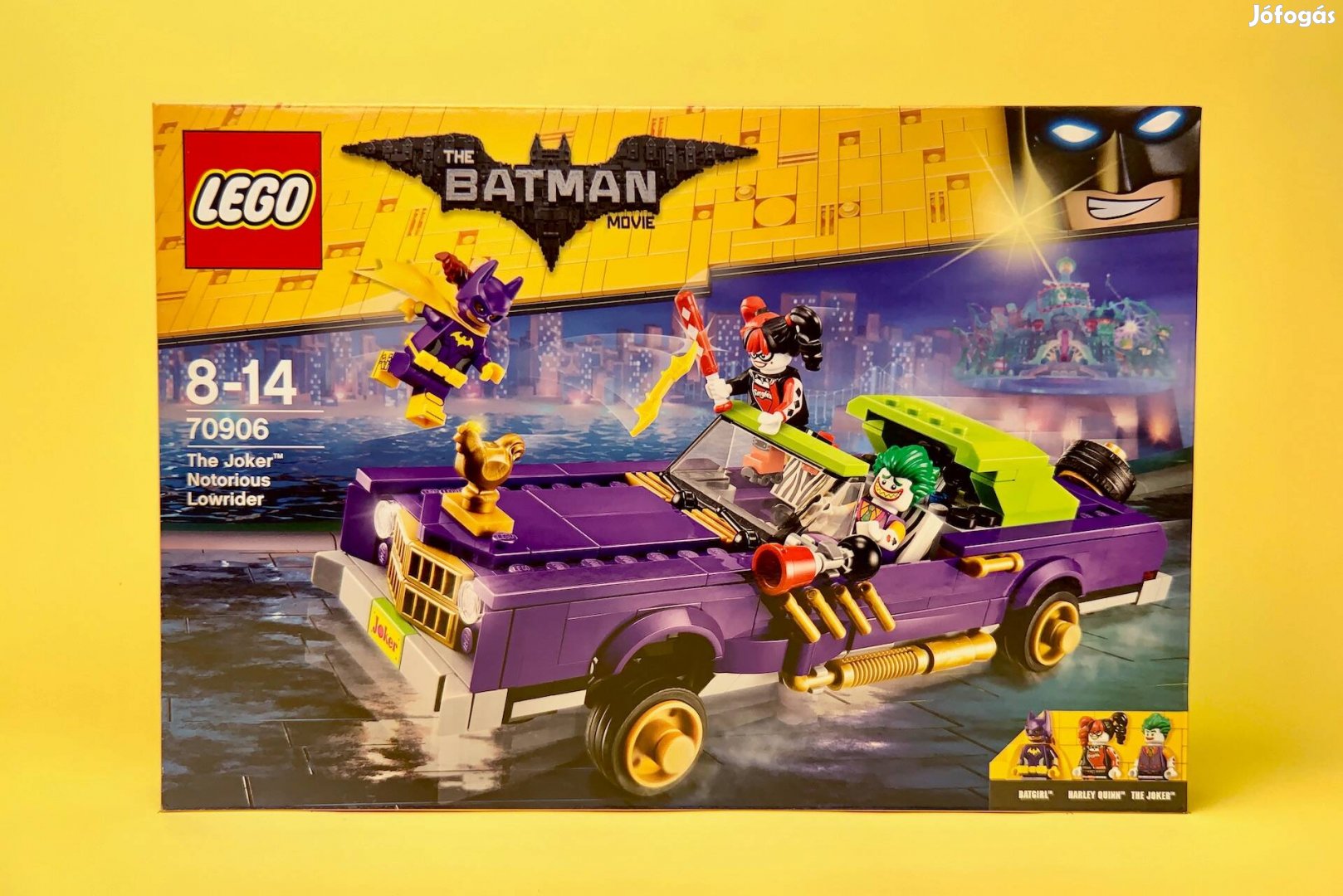 LEGO Batman Movie 70906 The Joker Notorious Lowrider, Új, Bontatlan