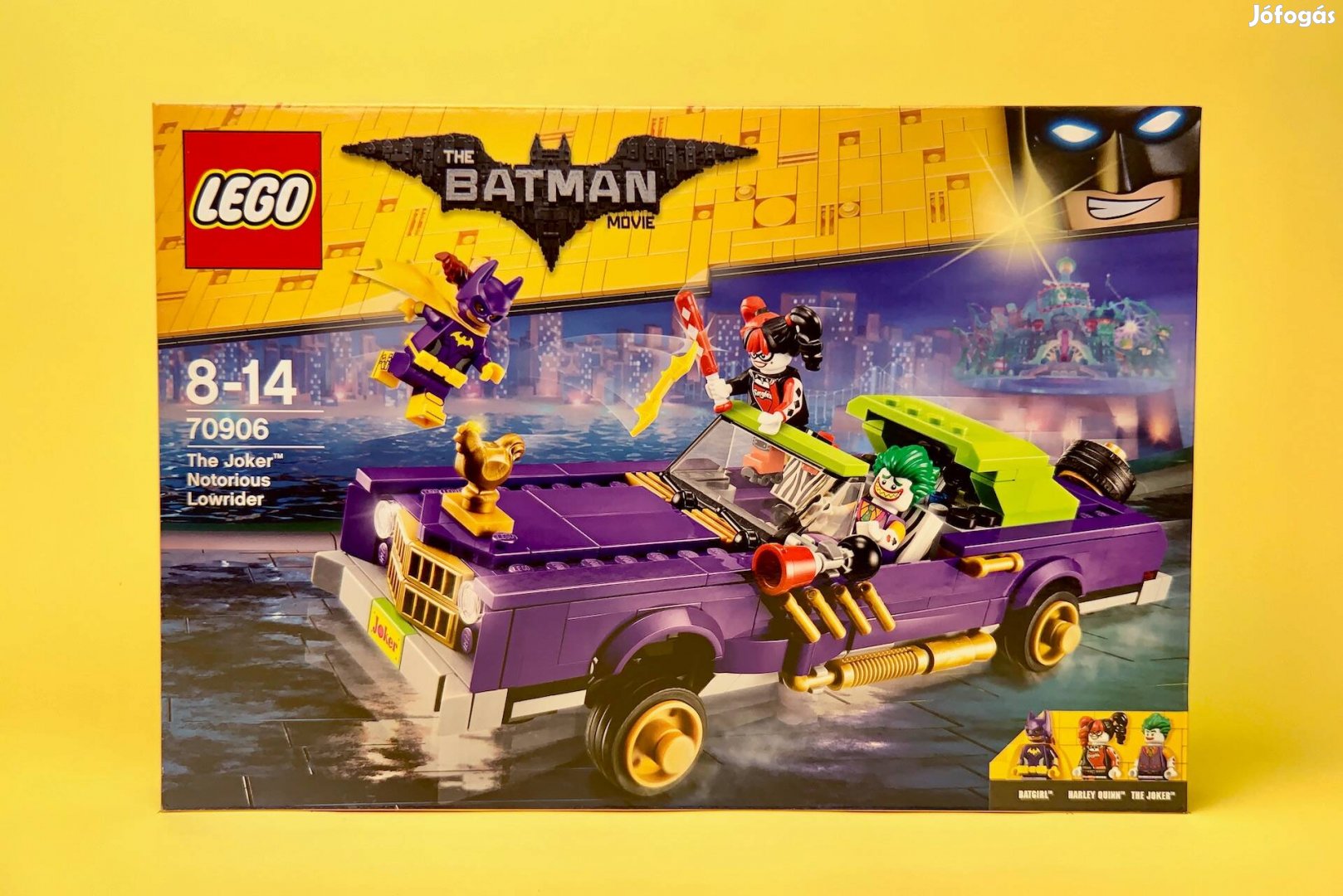 LEGO Batman Movie 70906 The Joker Notorious Lowrider, Uj, Bontatlan