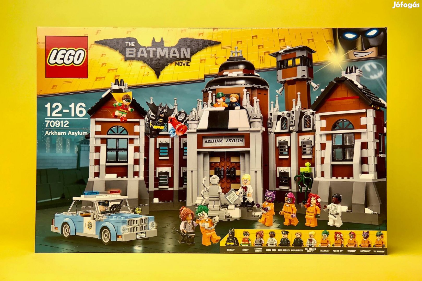 LEGO Batman Movie 70912 Arkham Asylum, Uj, Bontatlan