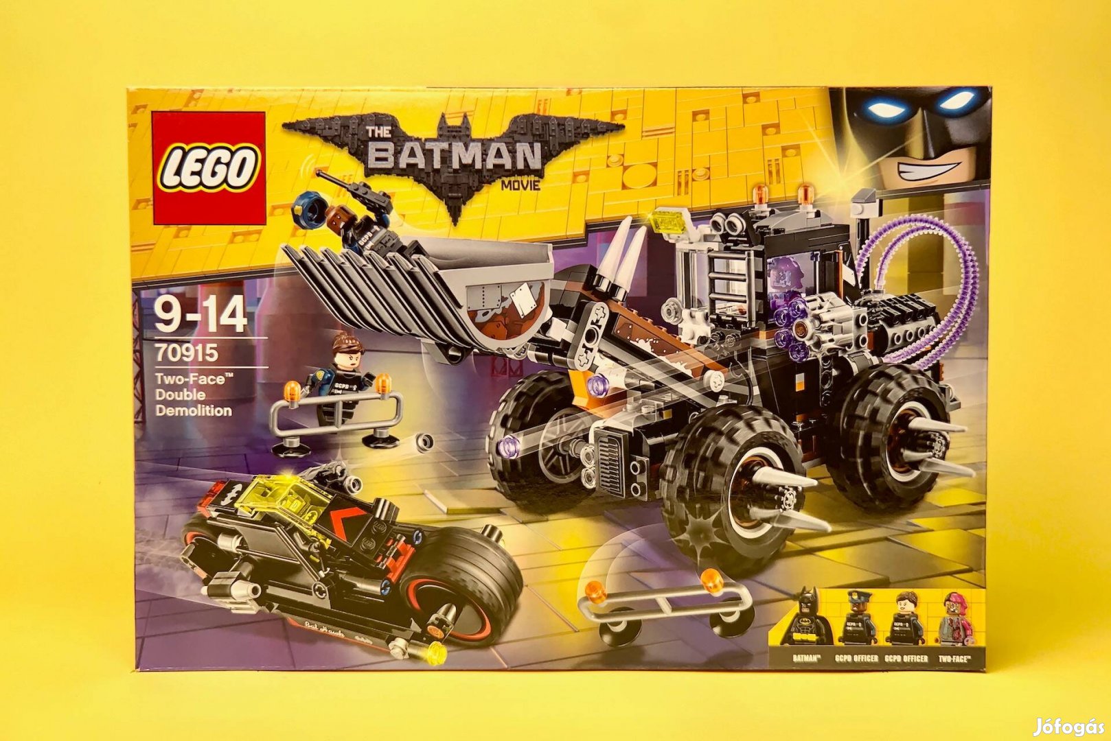 LEGO Batman Movie 70915 Two-Face Double Demolition, Uj, Bontatlan