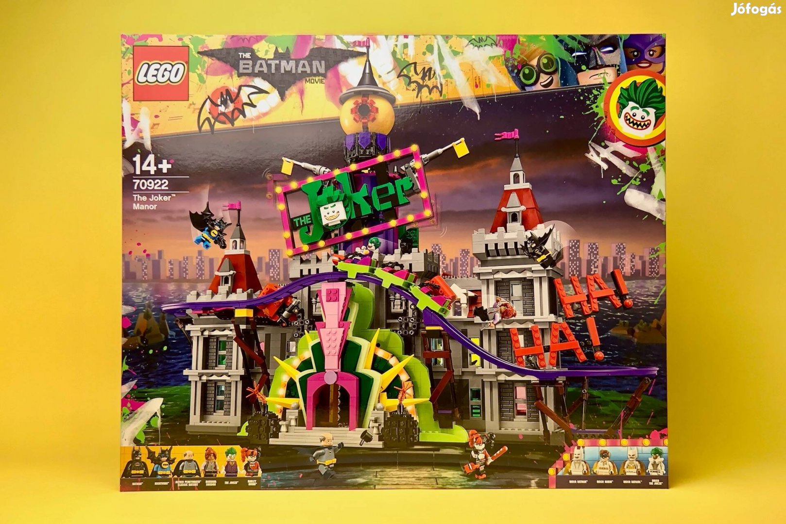 LEGO Batman Movie 70922 The Joker Manor, Uj, Bontatlan